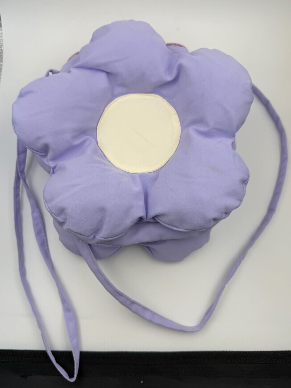Kids Flower Crossbody Bag - Lavender
